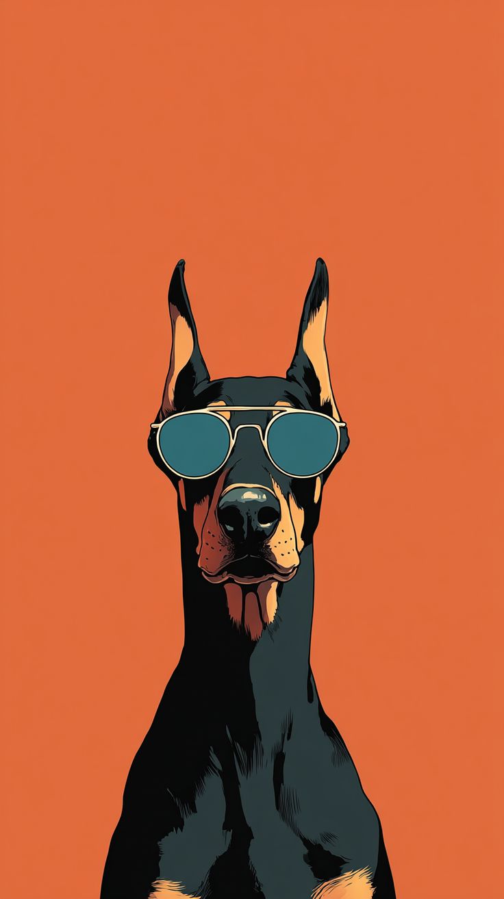 والپیپر minimal - cool animals با کیفیت فری والز